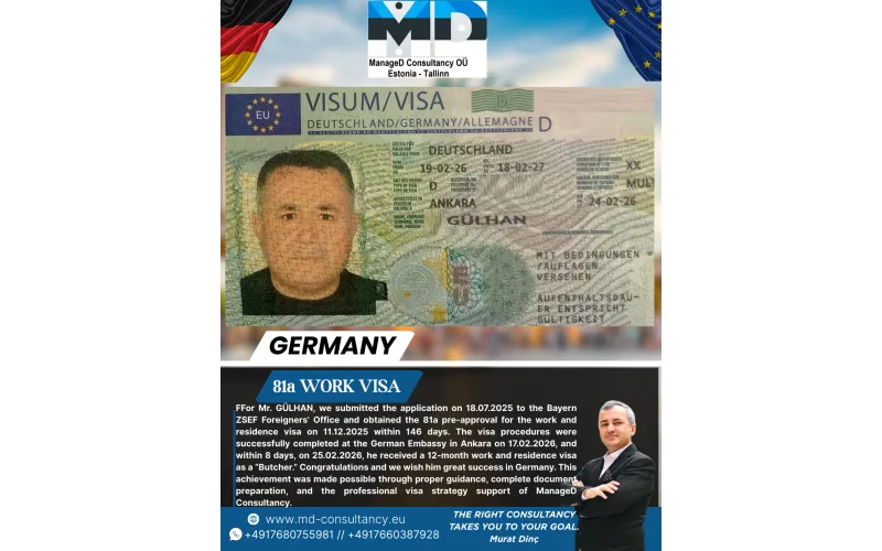 ManageD Consultancy OÜ — Your EU Career, Visa & Project Partner - Estonia